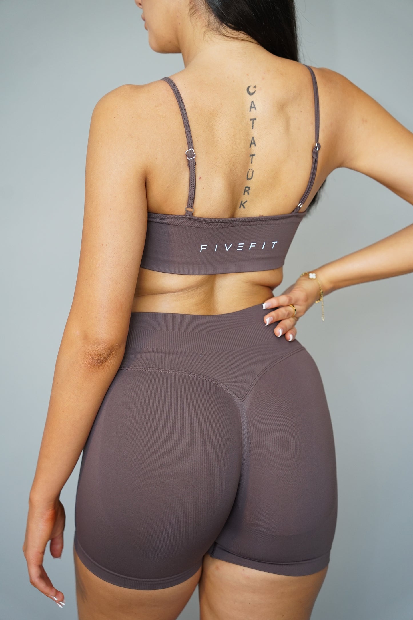 Essential Sports Bra - Espresso