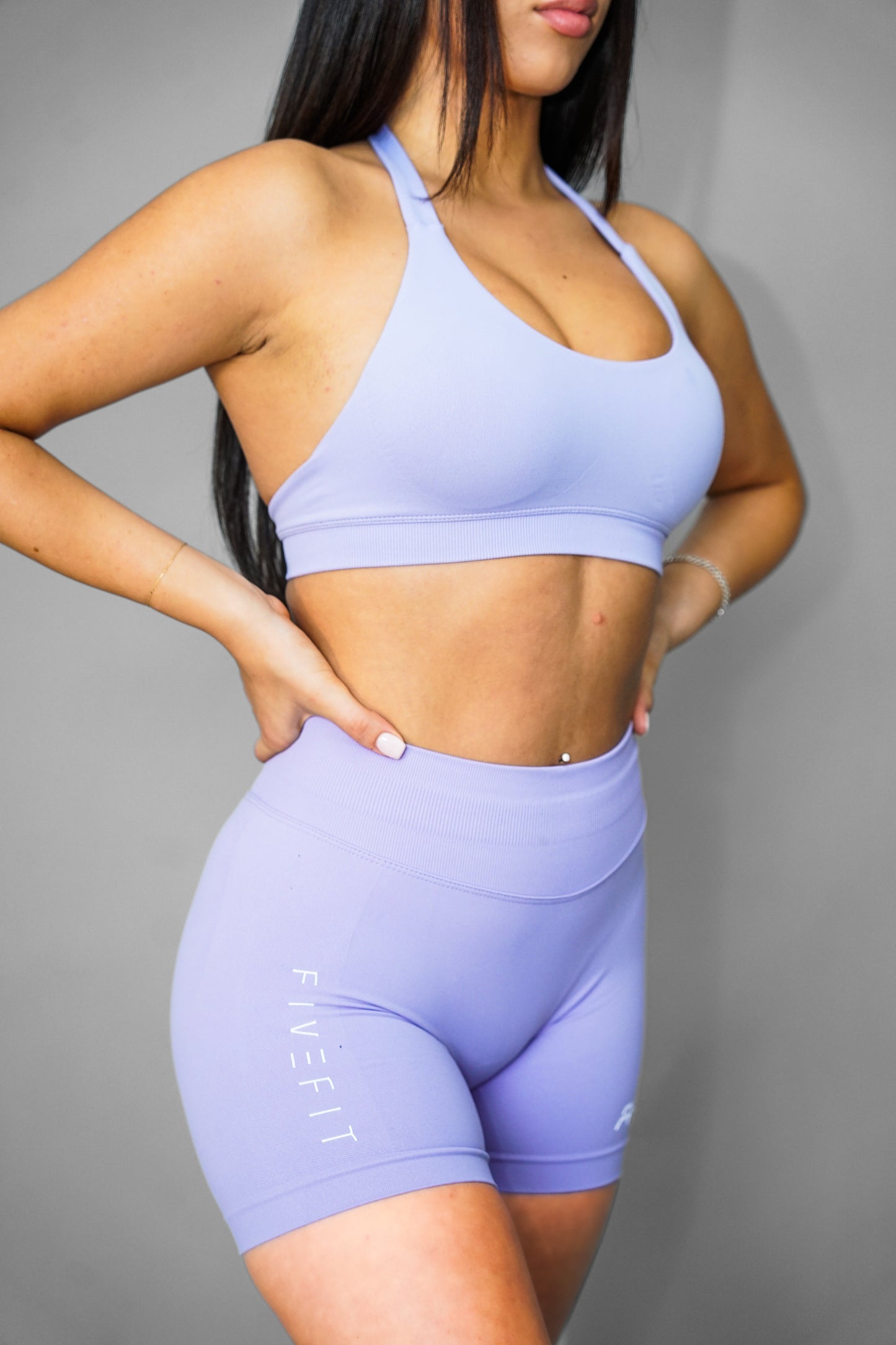 Signature Sports Bra - Lavender