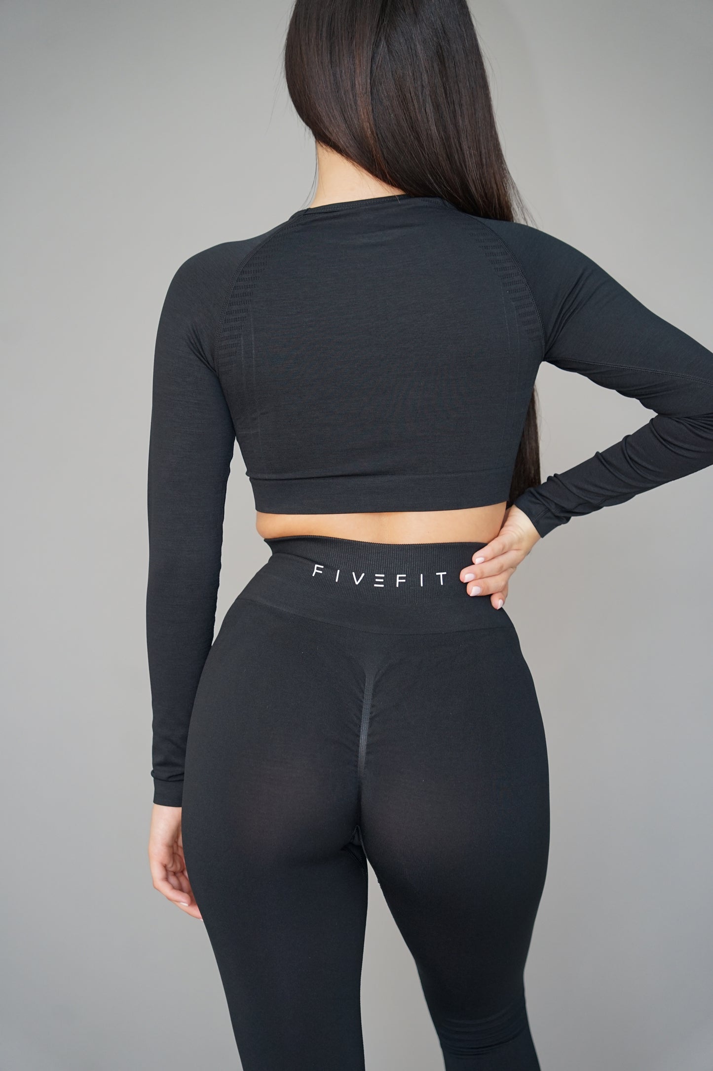Essential Long Sleeve Top - Hemp Black